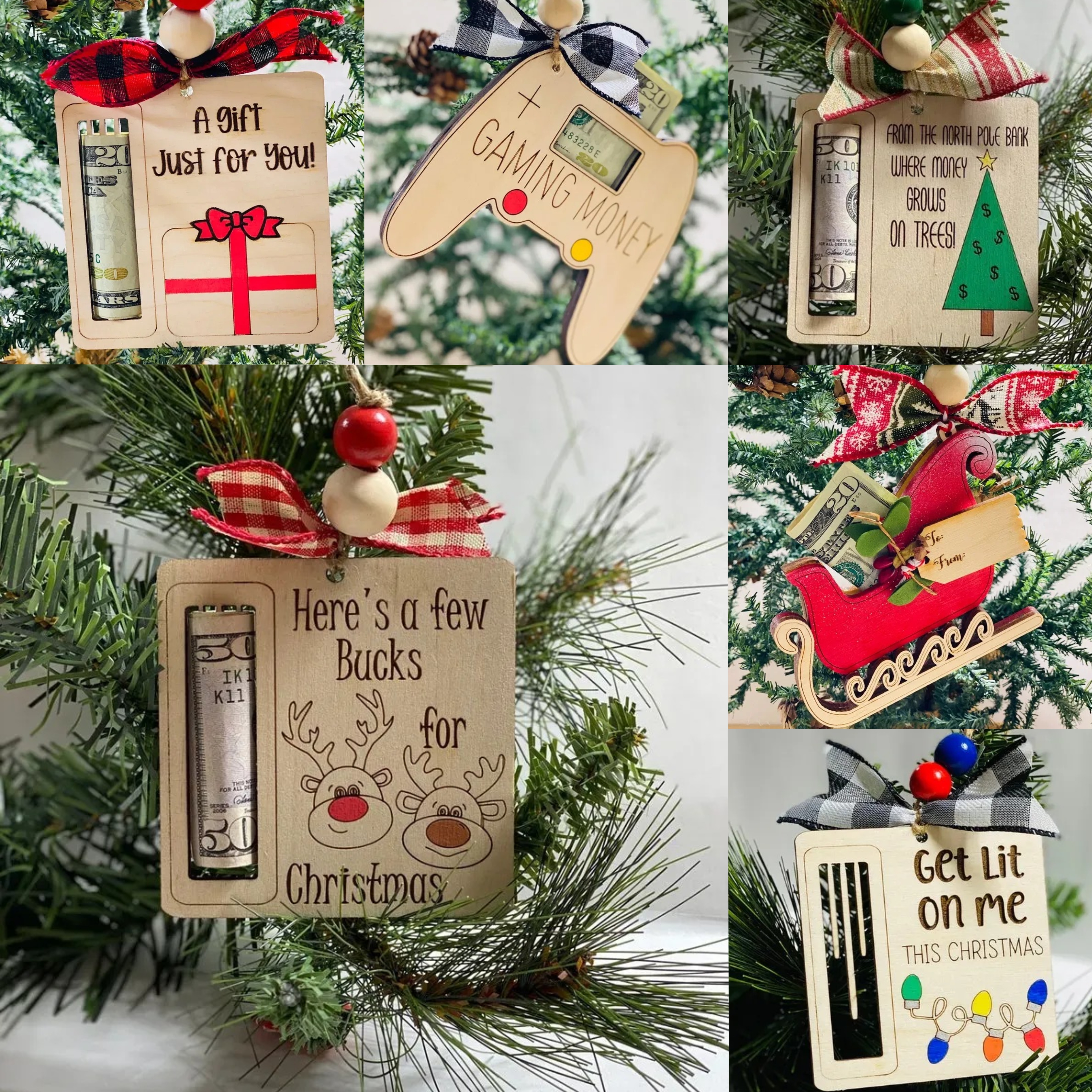 🎅2024 Christmas Gift--💸Christmas Money Holders Gift