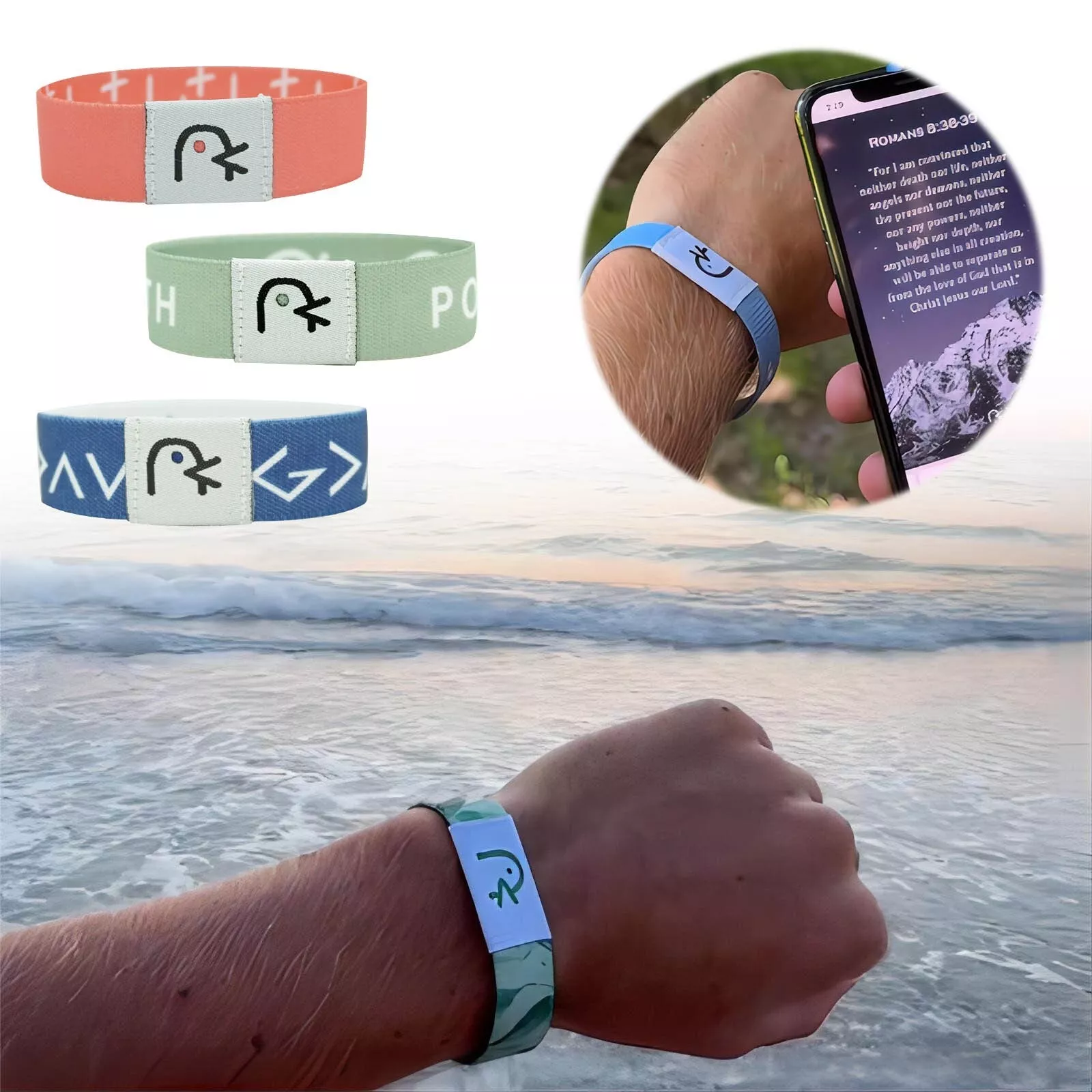 ❤️Hot Sale-49% OFF🙏Daily Bible Verse Bracelet With NFC Daily Sheepy Bible✝️