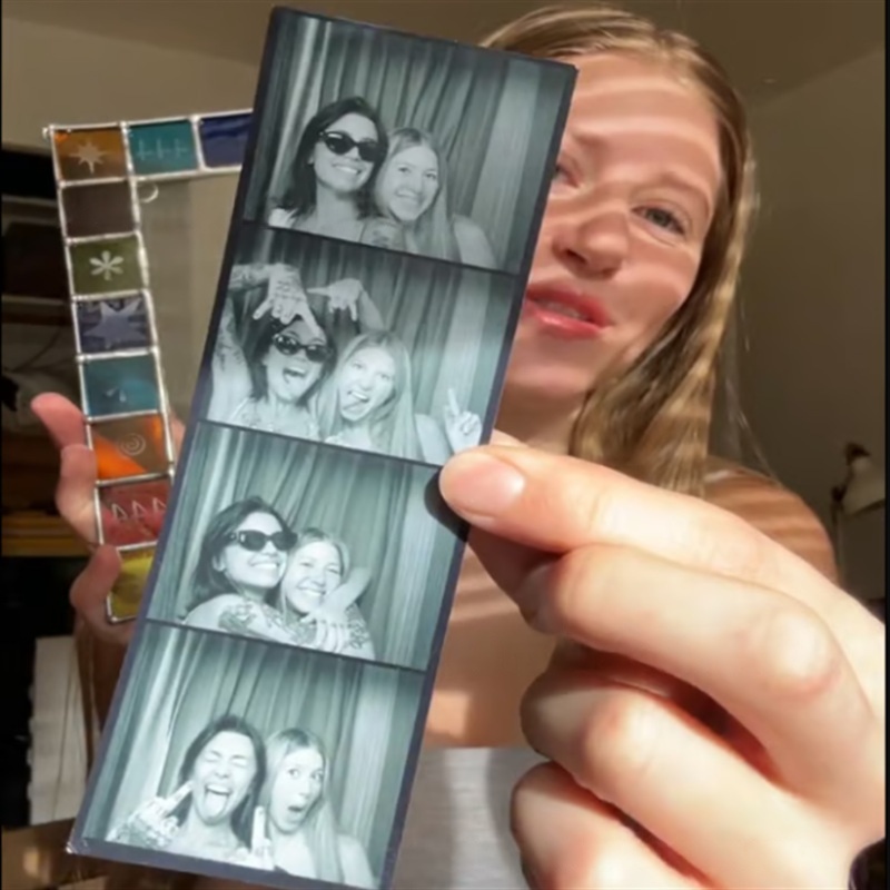 Handcrafted Rainbow Picture Frame