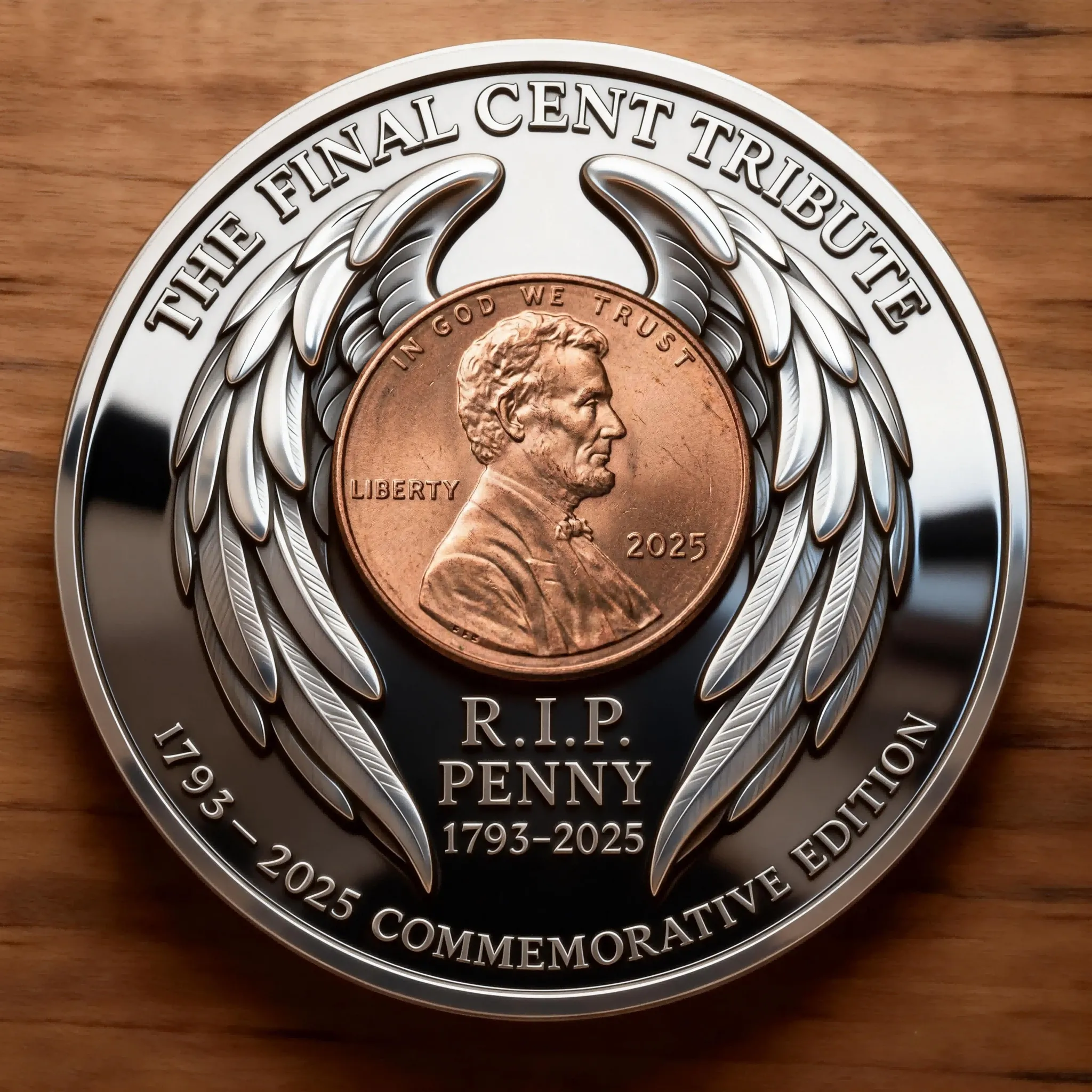 The Final Cent Tribute Commemorative Coin