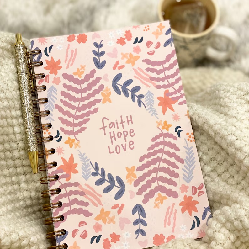 Praise God from whom all blessings flow Spiral Notebooks