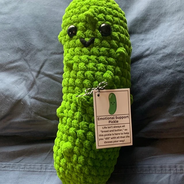 Emotional Support Pickle