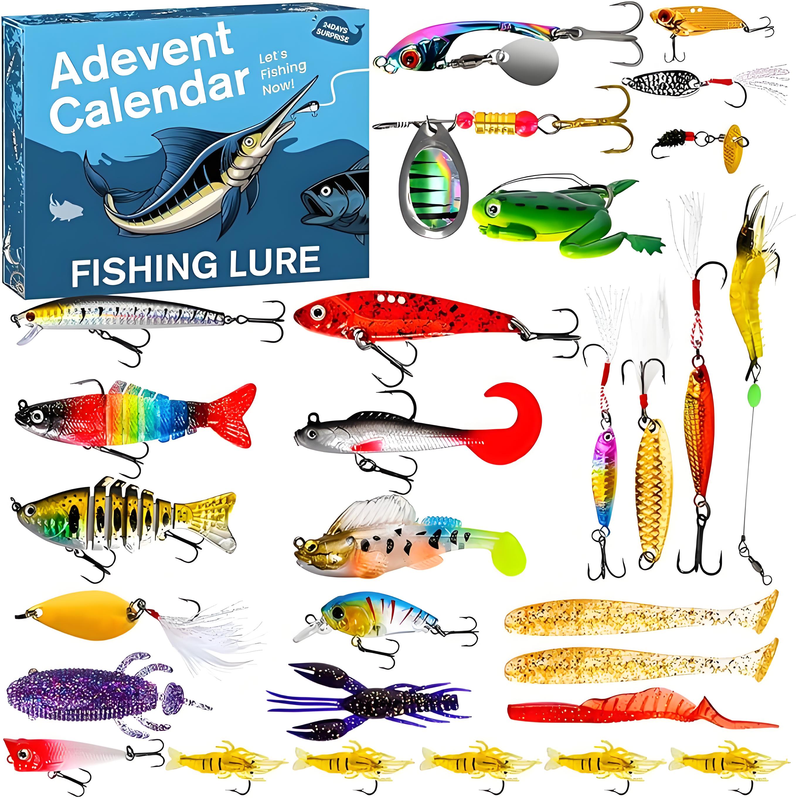 Fishing Lure Advent Calendar 