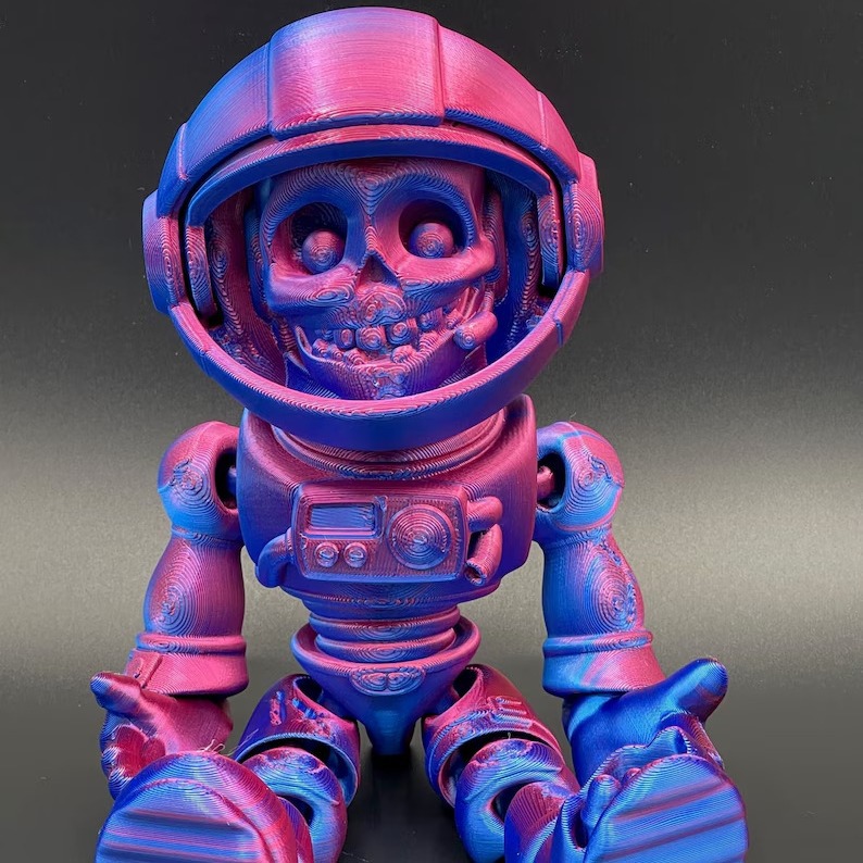 3D Print Printed Astronaut Skeleton