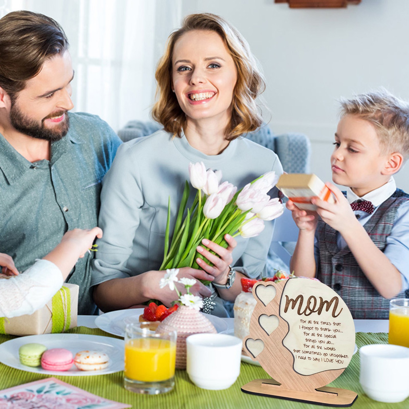 Mother's Day Wood Plaque Gift