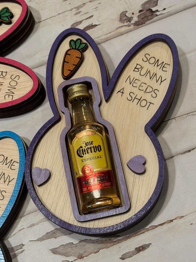 Mini Alcohol Bottle Gift Shot Box