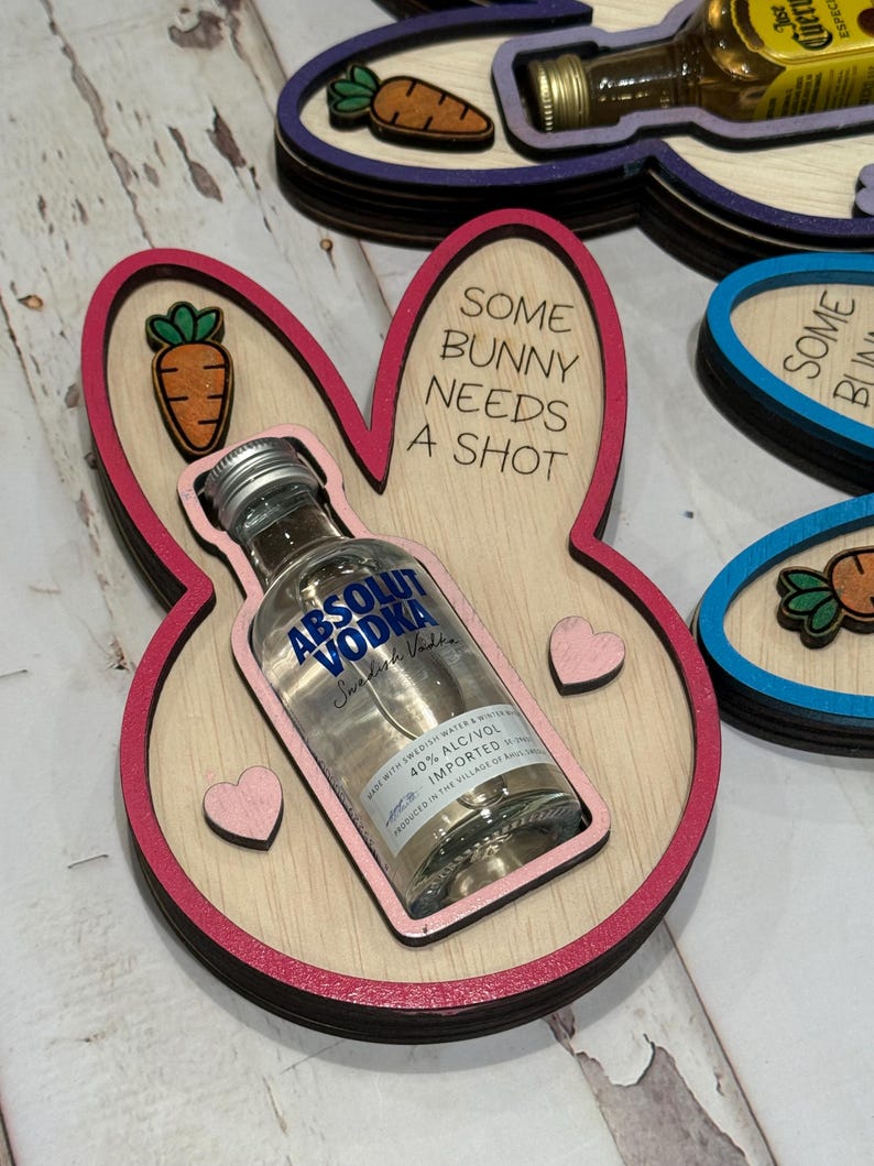 Mini Alcohol Bottle Gift Shot Box