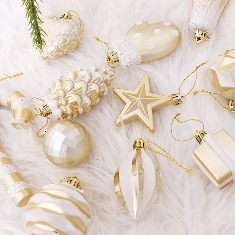 16Pcs Christmas Ornaments Balls Set