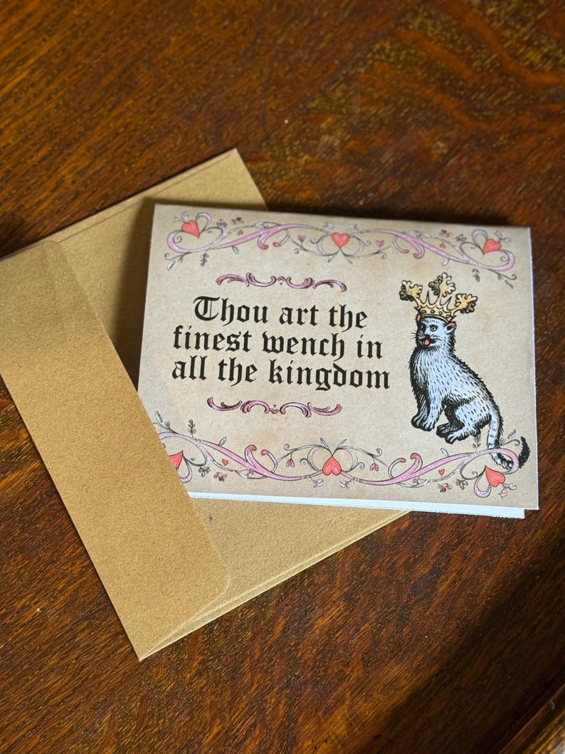 Medieval Valentine's Cards