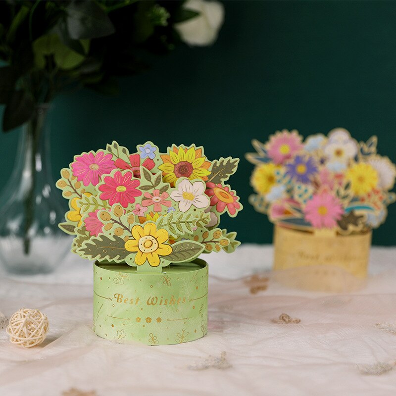 3D Flower Greeting Card