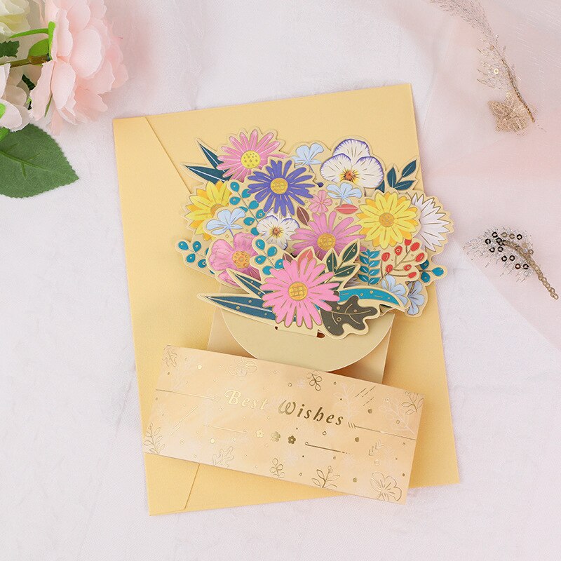 3D Flower Greeting Card