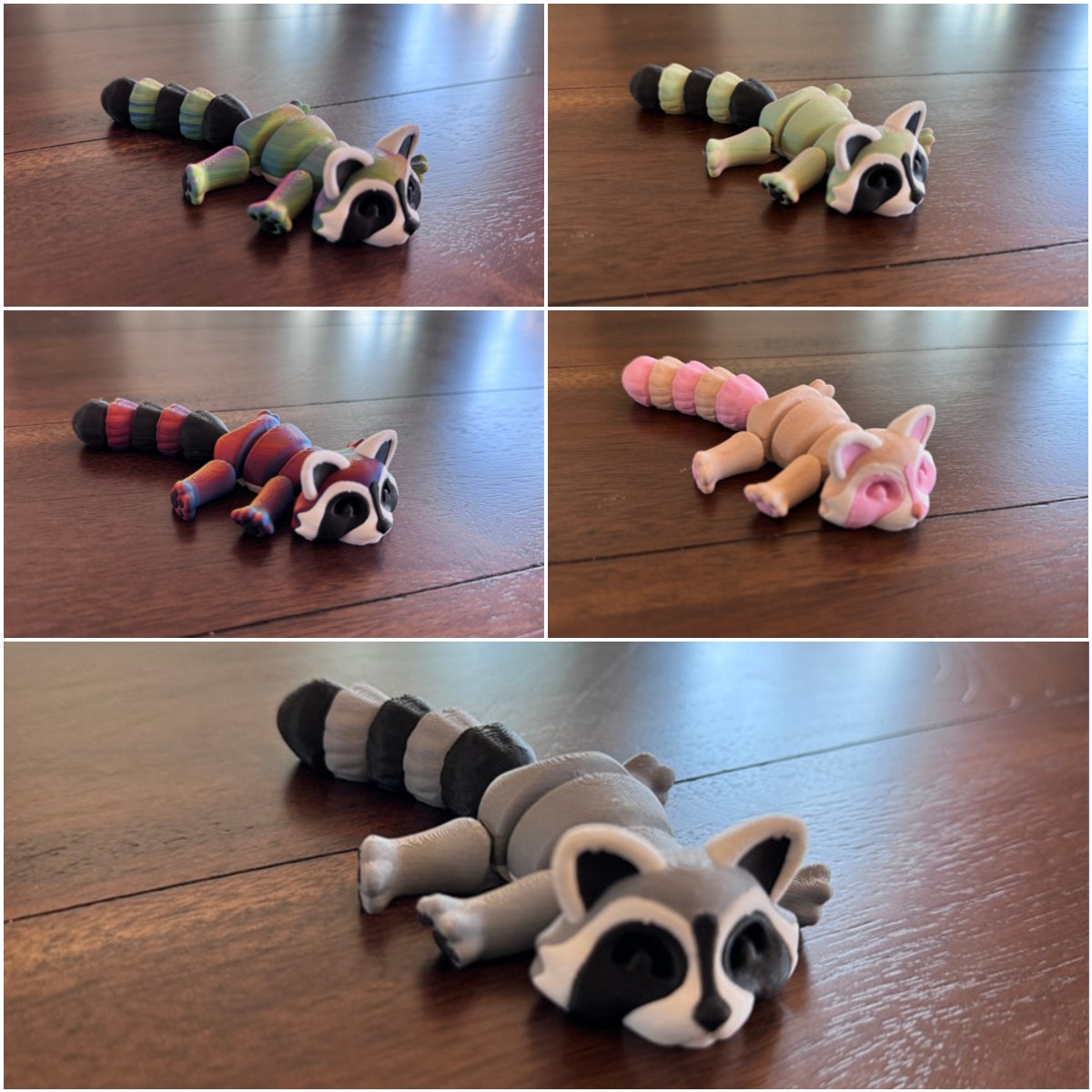 🦝Adopt Your Own Mischievous 3D Printed Raccoon