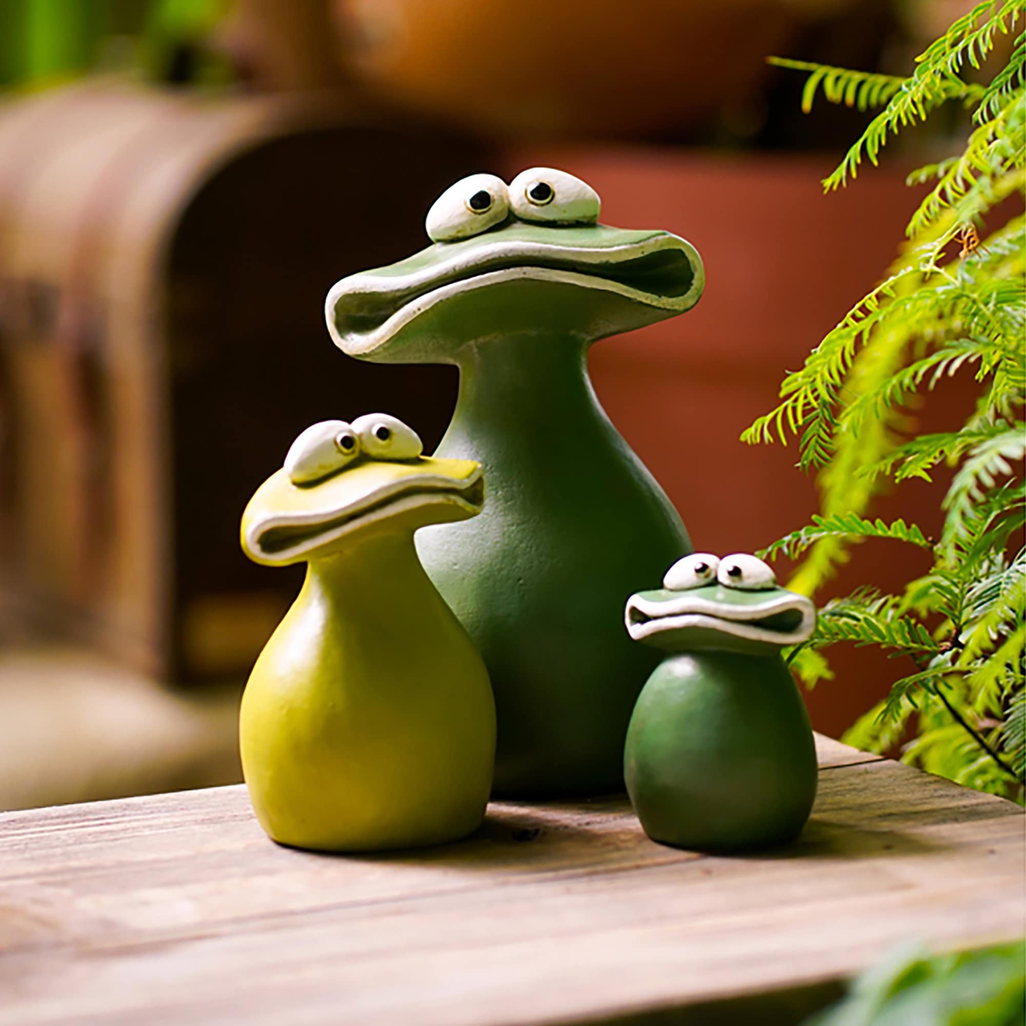 Frog Yard Art Decorations