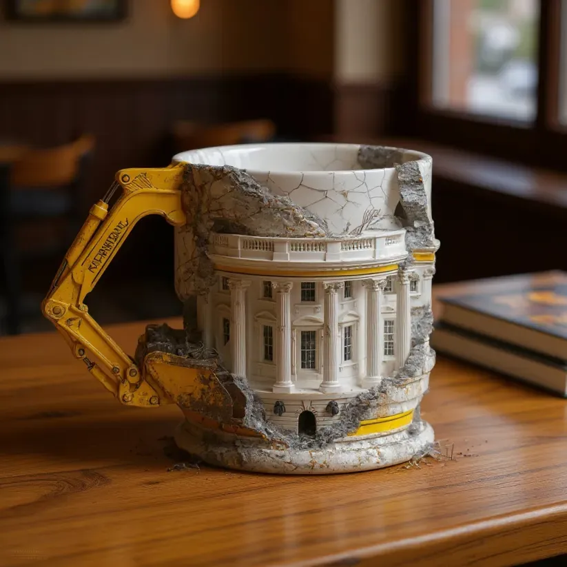 'Someone Lied' Demolition Mug