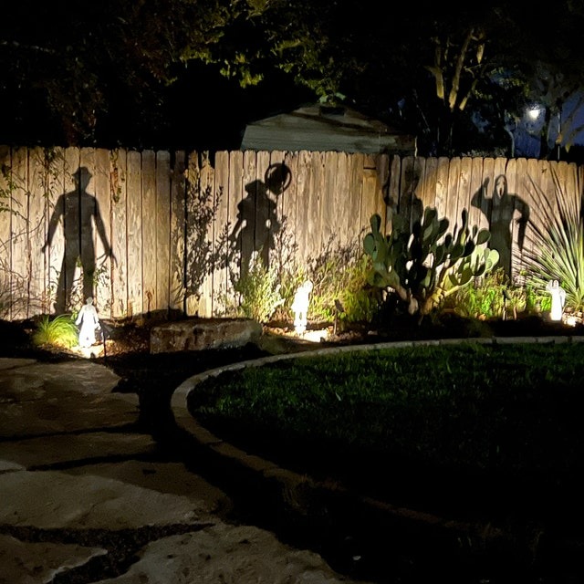 Halloween Horror Movie Metal Yard Stakes