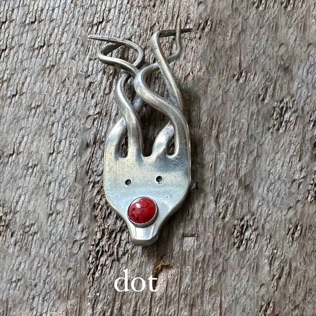 Fork reindeer ornament