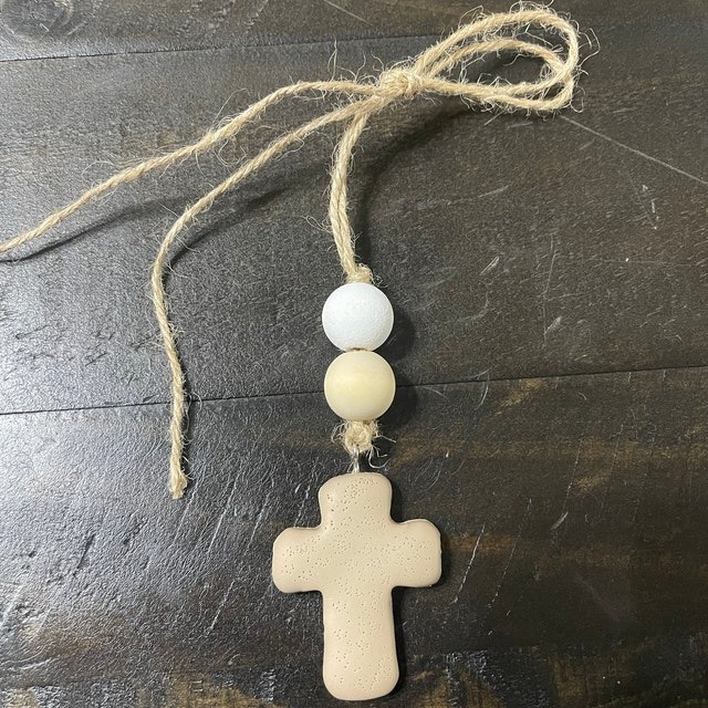Cross Car Mirror Hangers