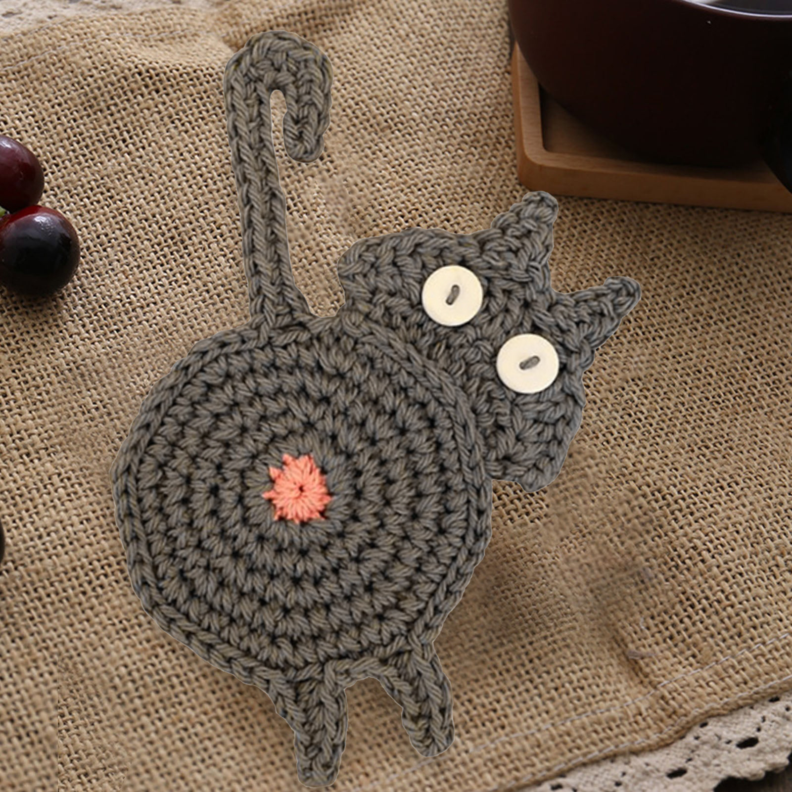 🎄Early Christmas Sale 40% OFF-🐱Cat Butt Coasters