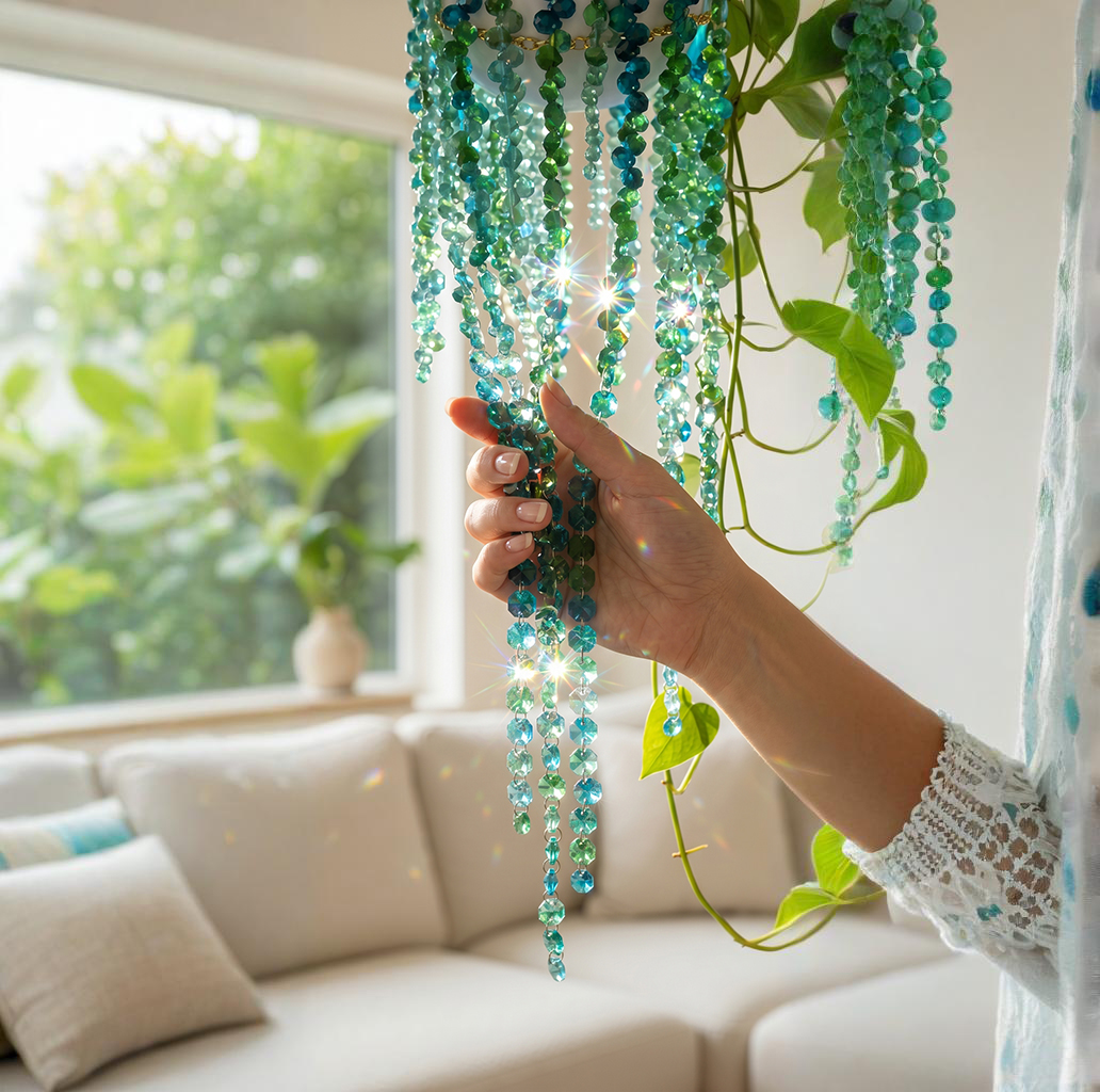 🔥Limited-time 50% off sale-🌿 Handmade Beaded Suncatcher