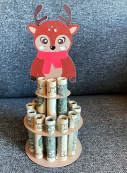 🎄🎅2023 Christmas Gift--💸Merry Christmas Money Cash Holder