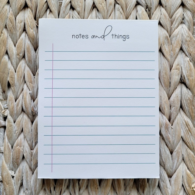 Quirky To-Do List Notepad Set 