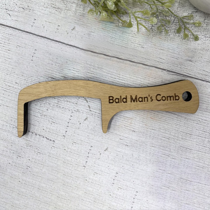 Gag Gift Comb for Bald Man