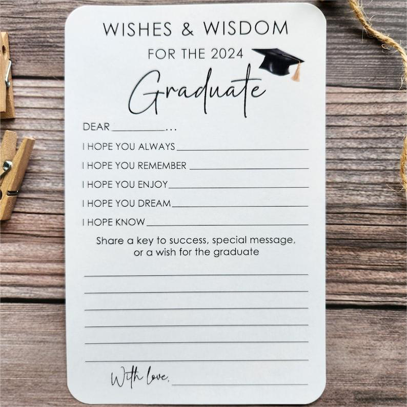 Set of 12 Graduation Wishes Cards 