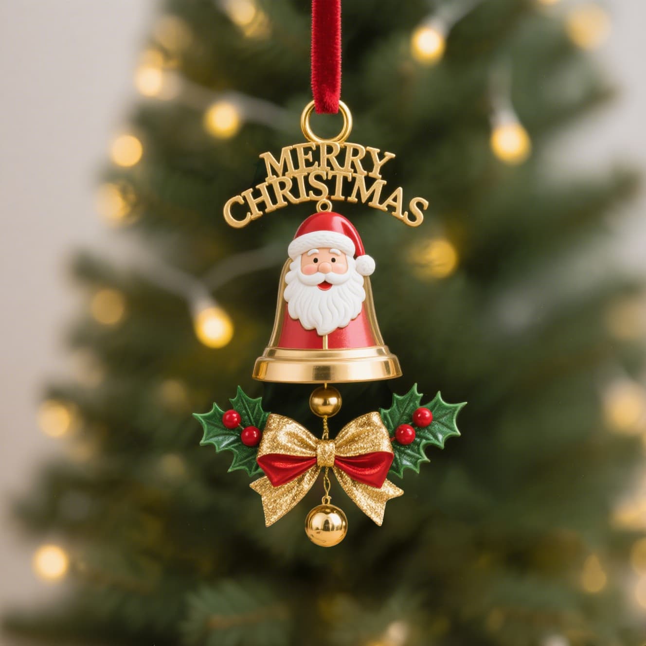  Christmas Bow Ornament