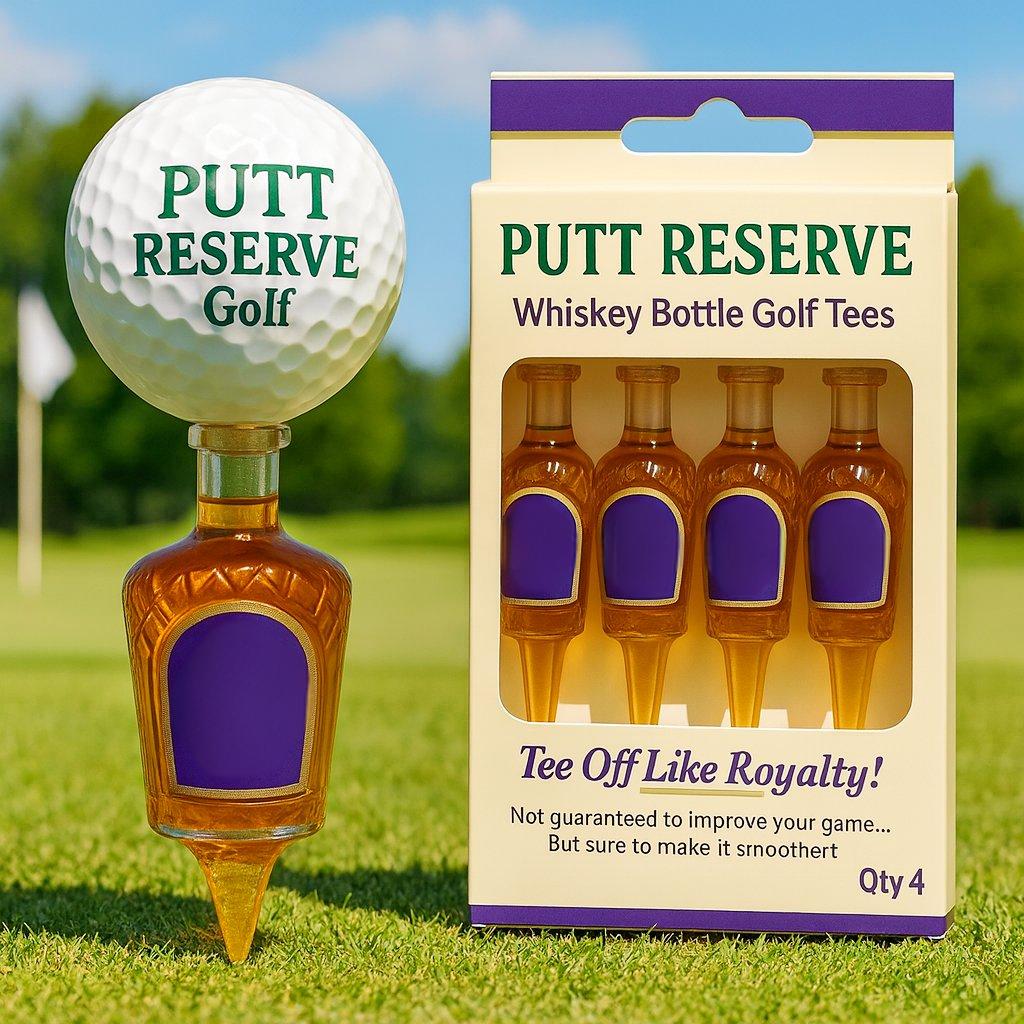Whiskey Bottle Golf Tee