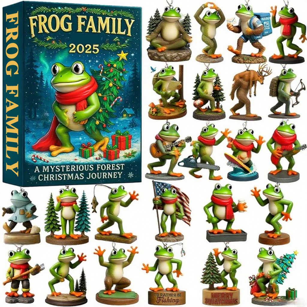 2025 Frog Family Advent Calendar