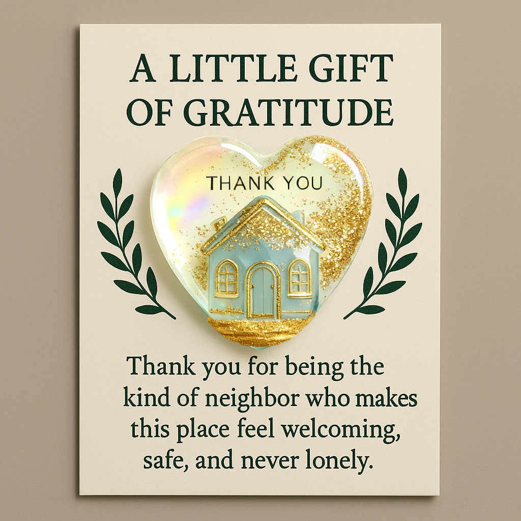 Heartfelt Neighbor Thank You Card