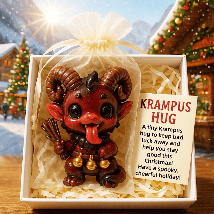 KRAMPUS HUG – A Spooky-Cute Holiday Guardian​