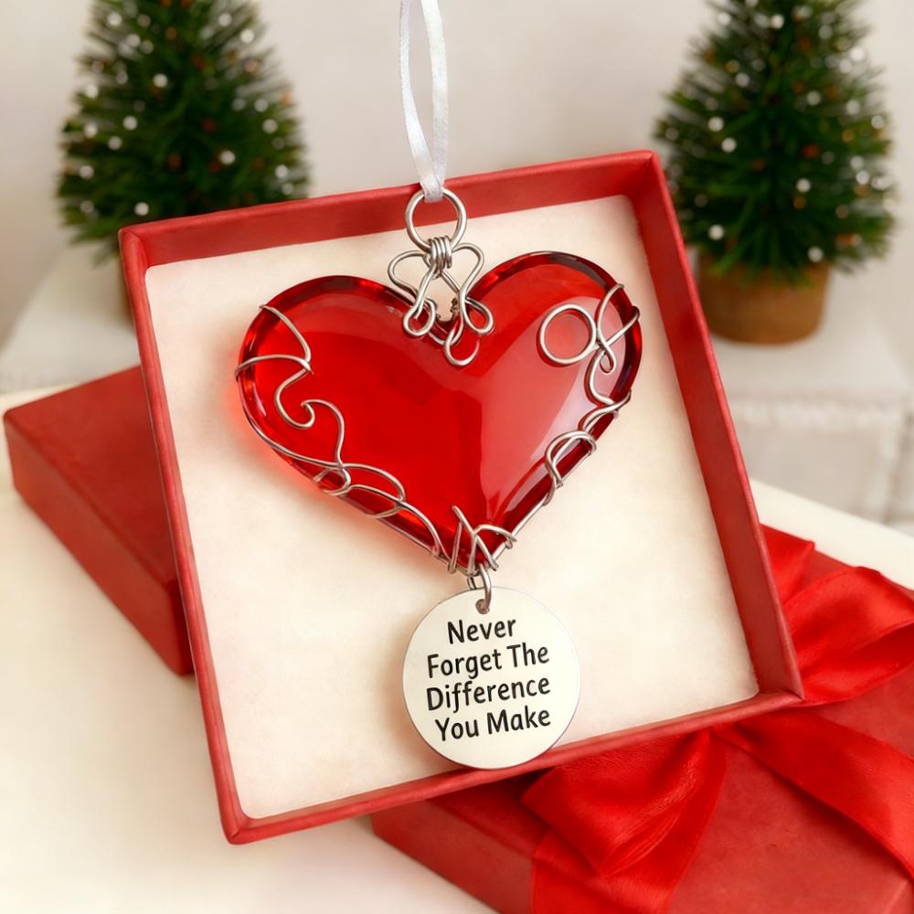 Thank You Heart Keepsake Gift 