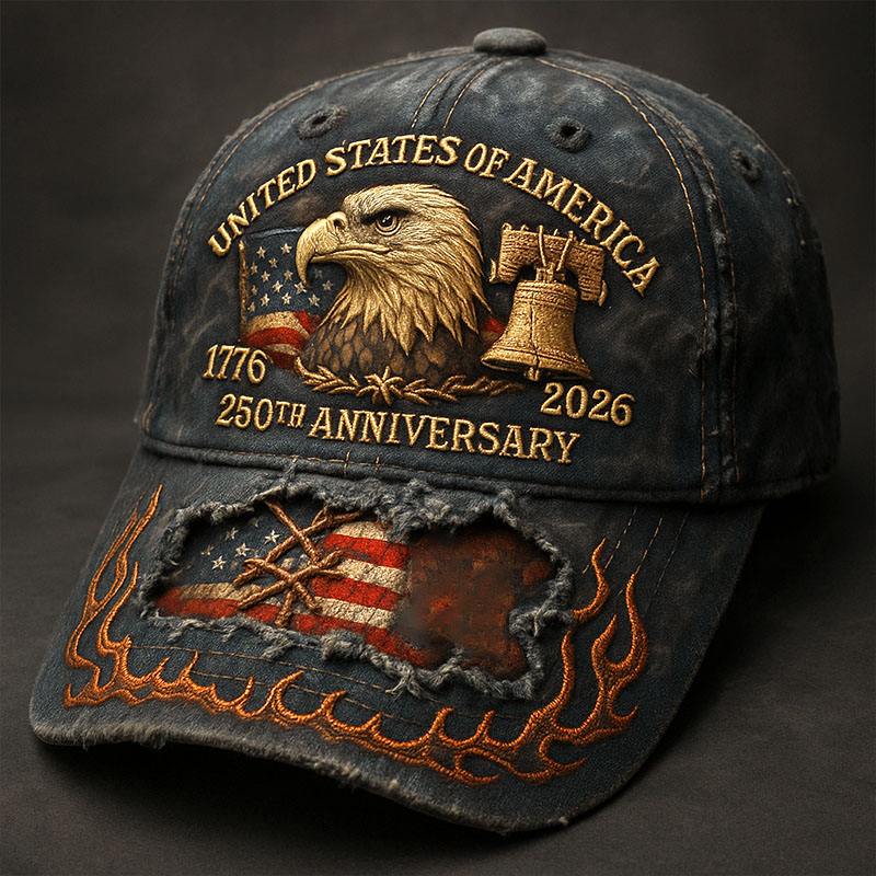 U.S.A. 250th Anniversary Heritage Denim Cap
