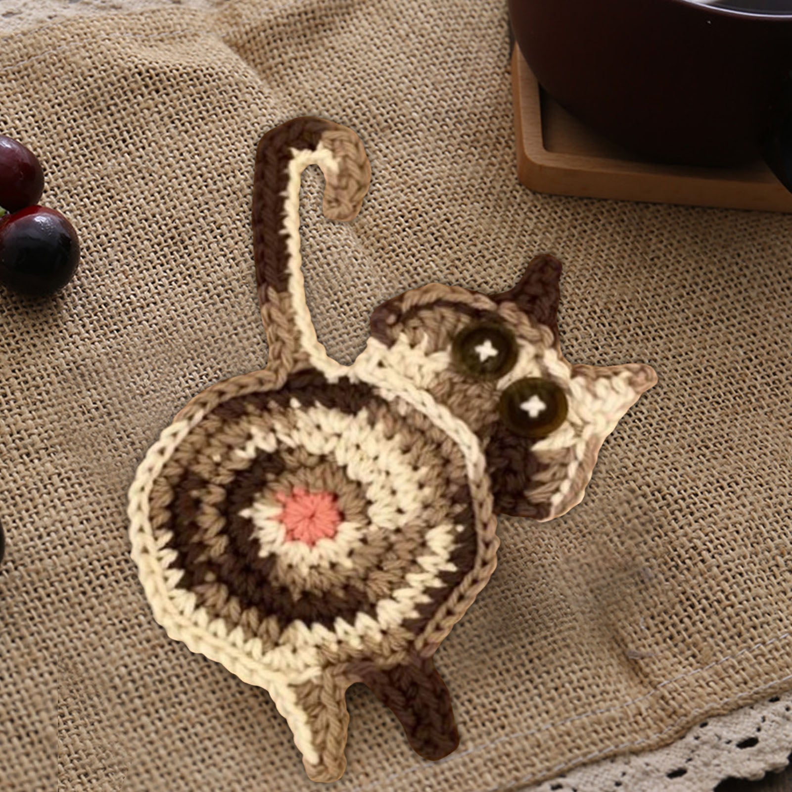 Cat Butt Coasters-Any 3 for 2 & 5 for 3