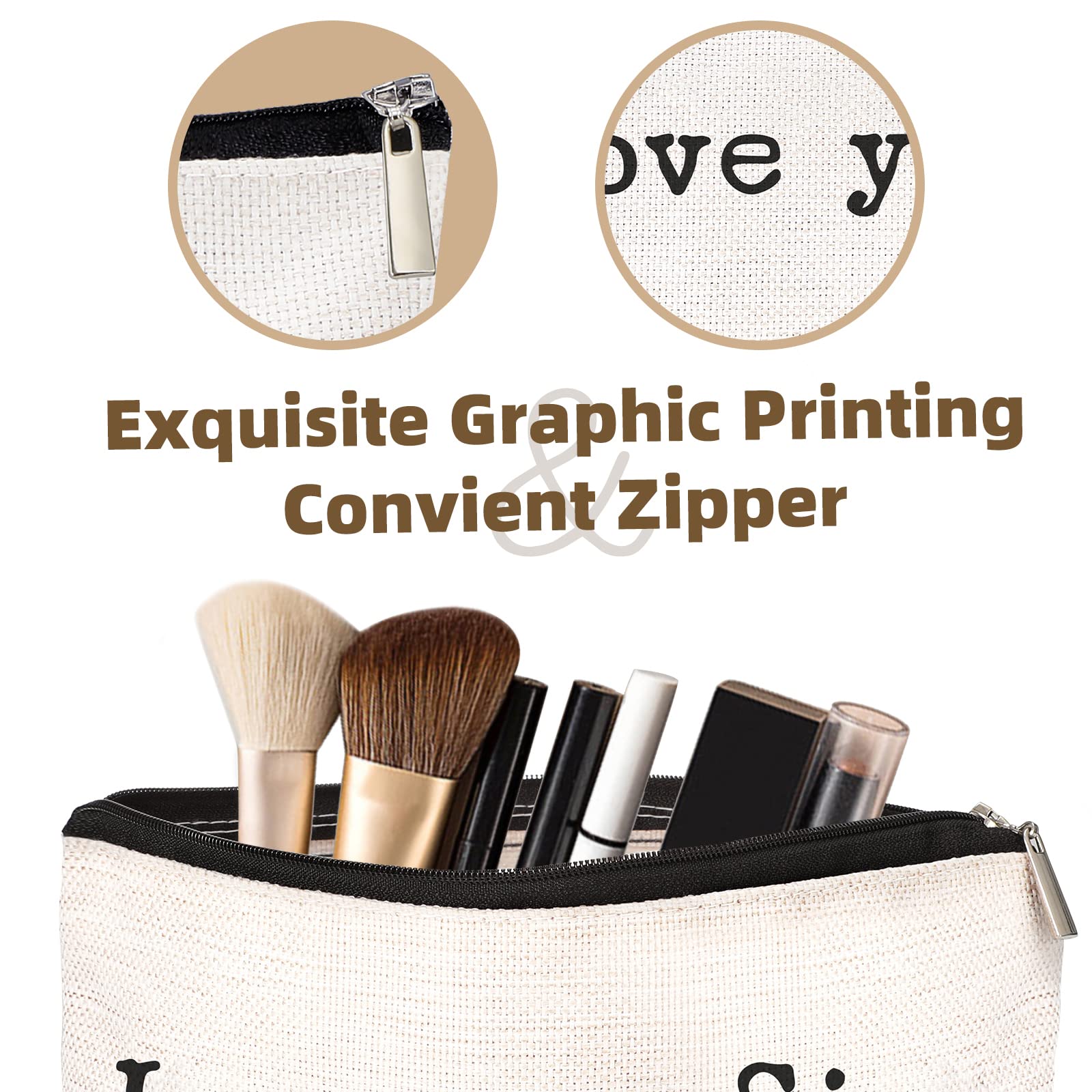 Love you Little Sis. Toiletry Bag