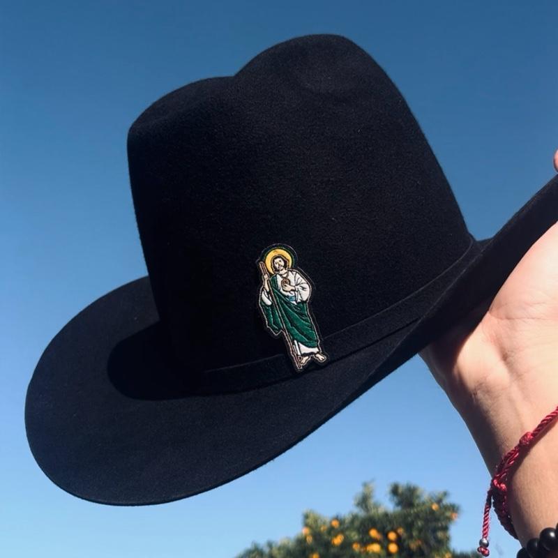 San Judas Peel & Stick Woven Patch