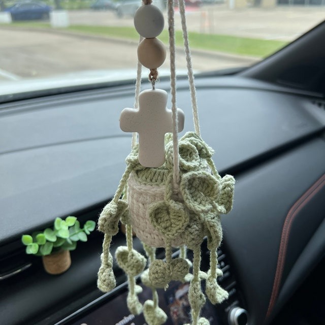 Cross Car Mirror Hangers