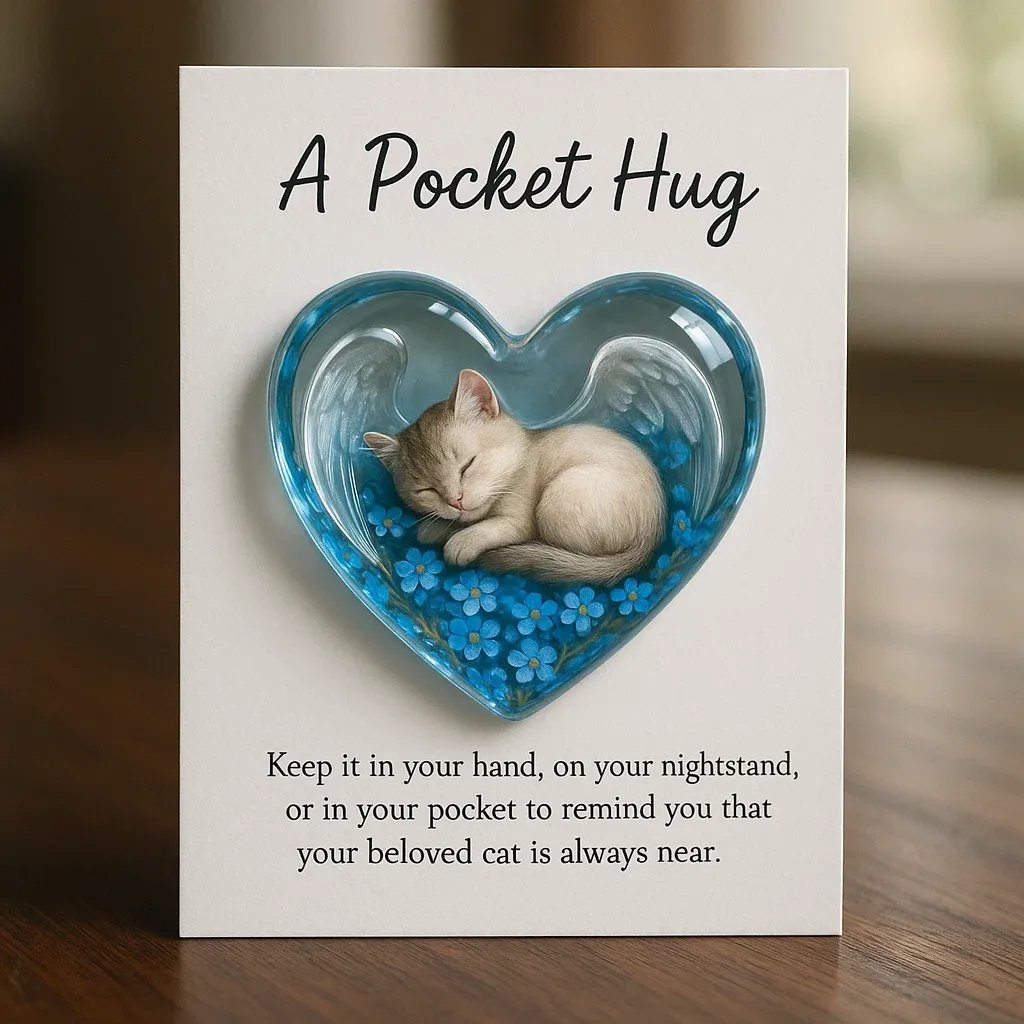  Cat Memorial Pocket Hug