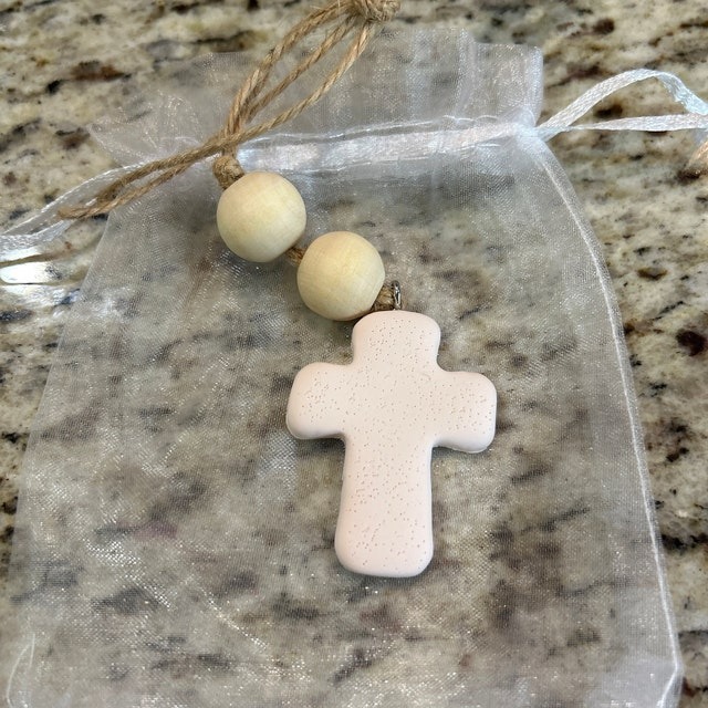 Cross Car Mirror Hangers