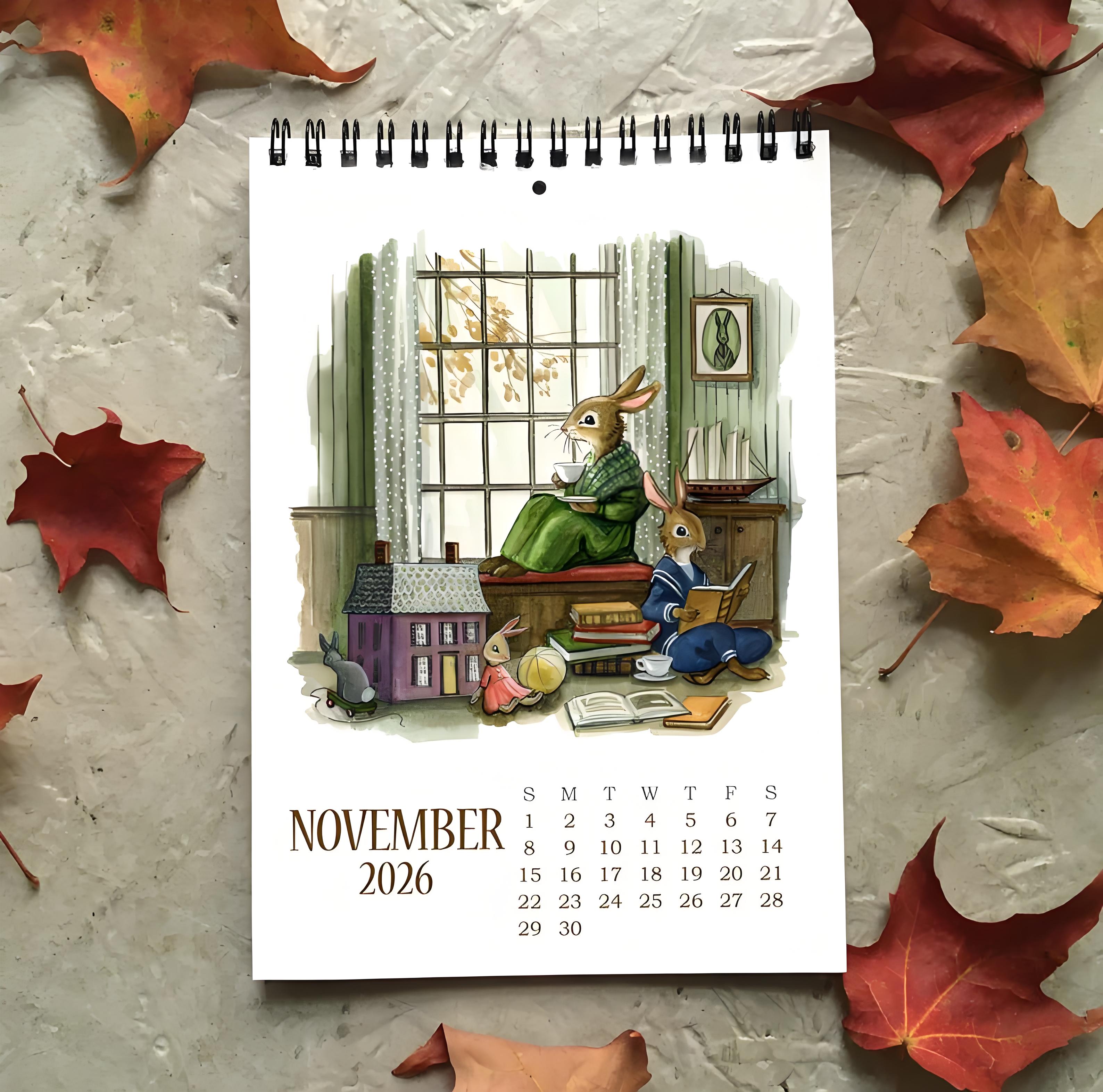 2026 Limited Edition Wall Calendar Set