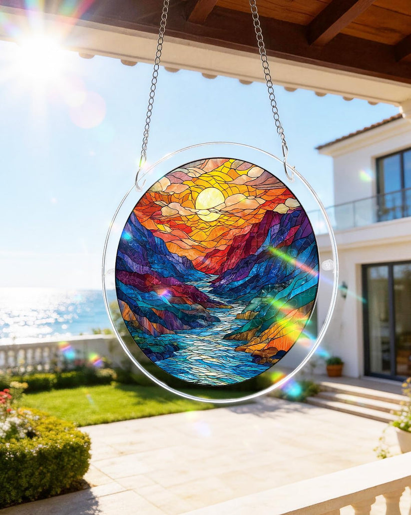 🔥Limited-time 50% off sale🎁 Handmade DIY Acrylic Puzzle: Sun Catcher,
