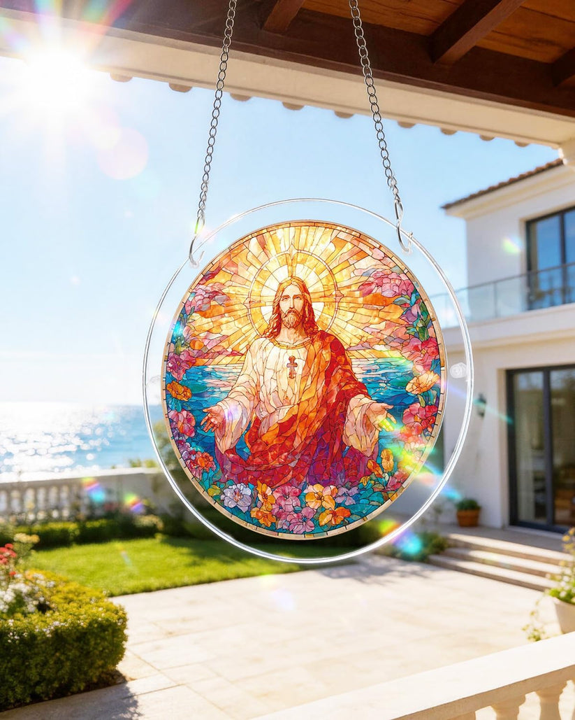 🔥Limited-time 50% off sale🎁 Handmade DIY Acrylic Puzzle: Sun Catcher,