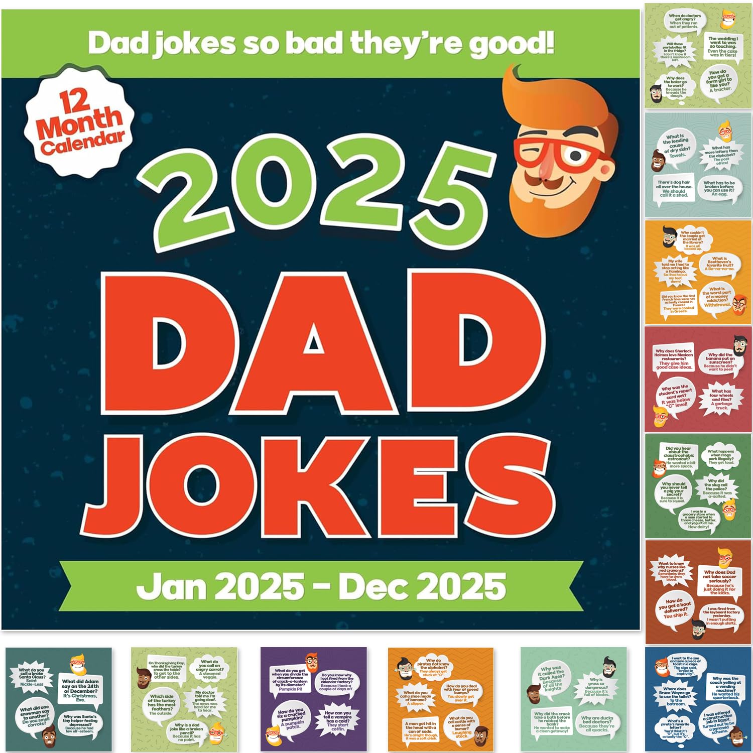 2025 Dad Joke Calendar
