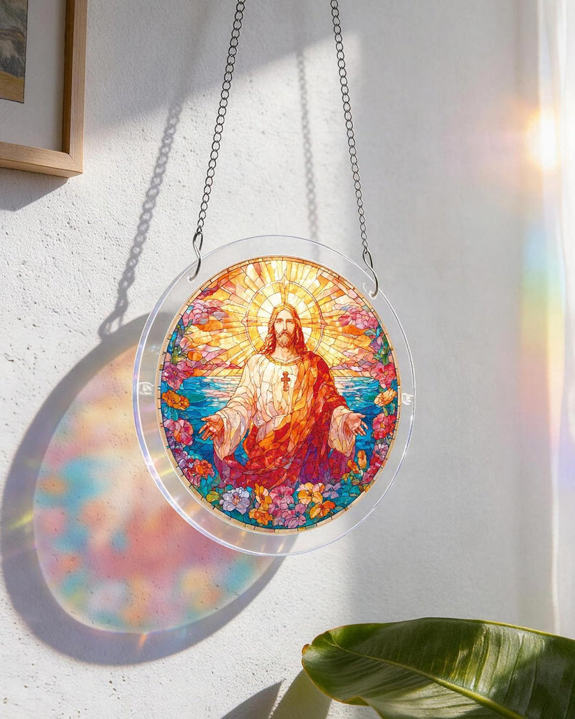 🔥Limited-time 50% off sale🎁 Handmade DIY Acrylic Puzzle: Sun Catcher,