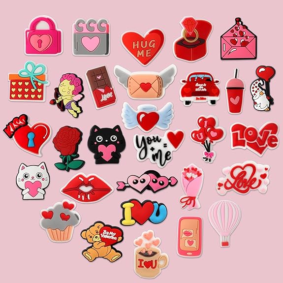 Shoe Charm Valentine Card