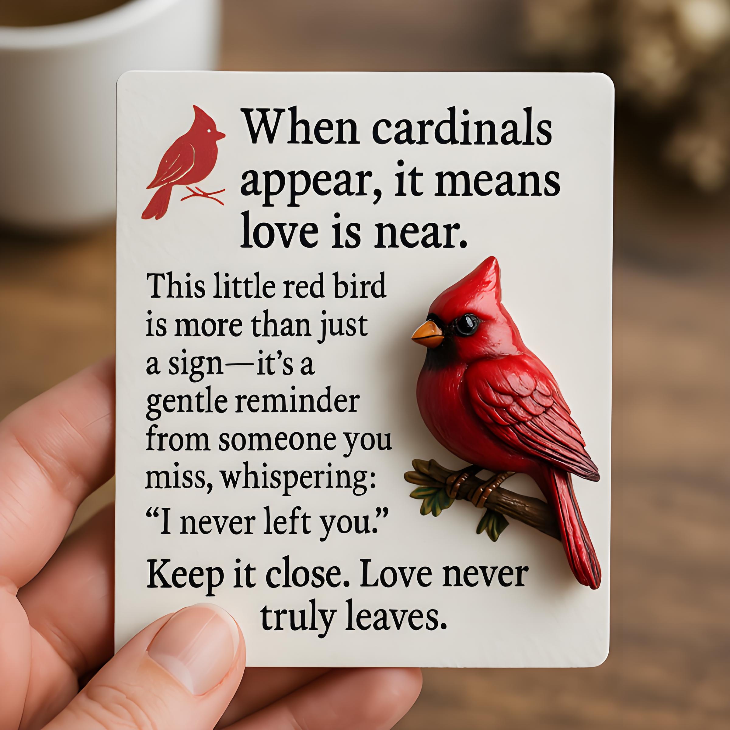 🐦Cardinal Pocket Hug