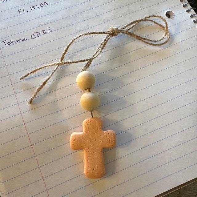 Cross Car Mirror Hangers