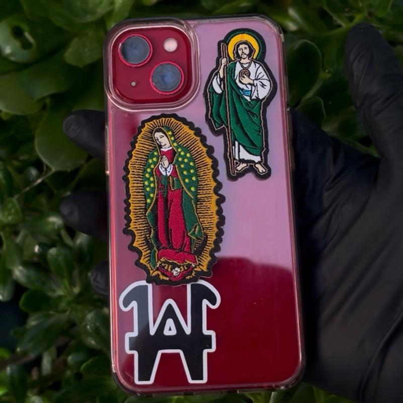 San Judas Peel & Stick Woven Patch