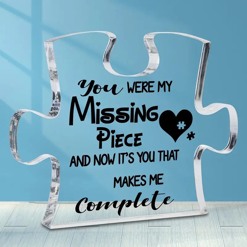 Acrylic Puzzle Ornaments